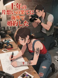 十年の片想いの果てに、海外で婚約した