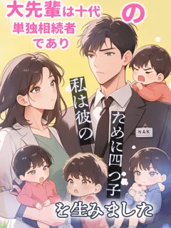 大先輩は十代の単独相続者であり、私は彼のために四つ子を生みました