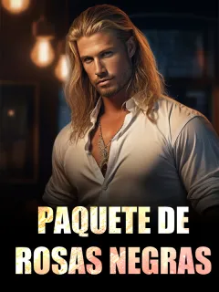 Paquete de rosas negras