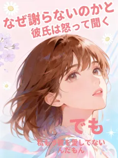 なぜ謝らないのかと彼氏は怒って聞く、でも、私もう彼を愛してないんだもん