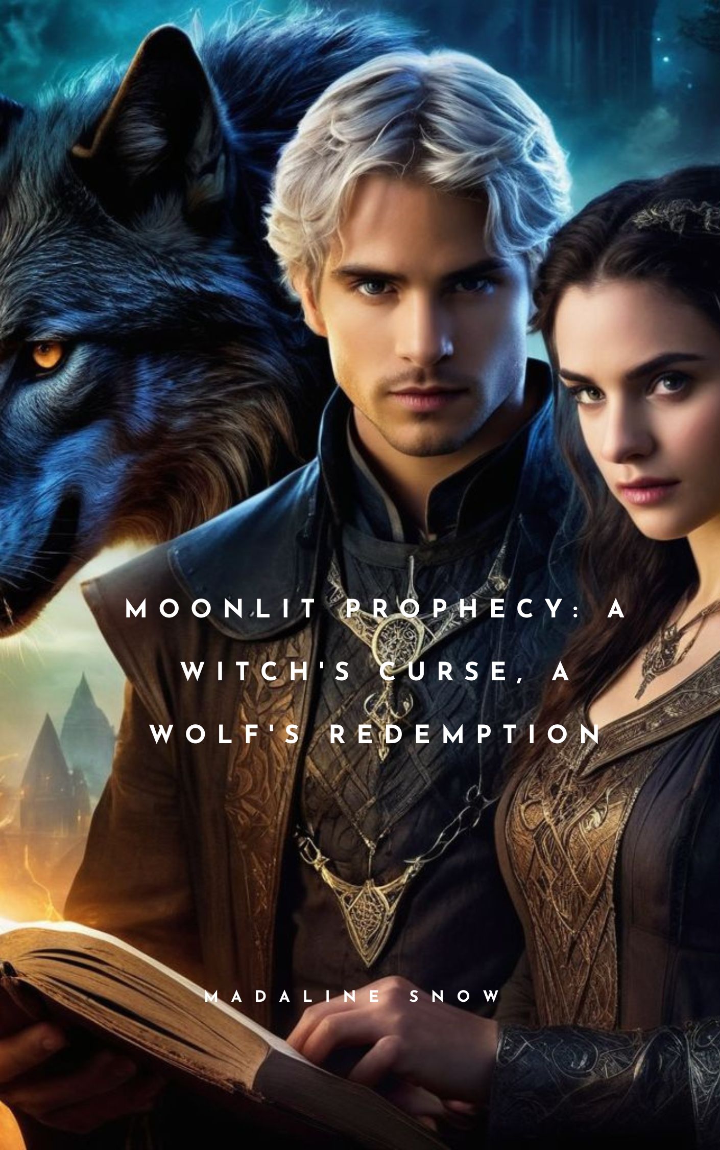 Moonlit Prophecy: A Witch's Curse, A Wolf's Redemption