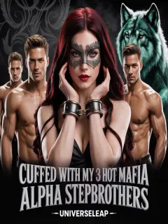 CUFFED WITH MY 3 HOT MAFIA ALPHA STEPBROTHERS