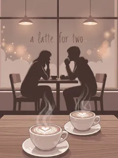 a latte for two