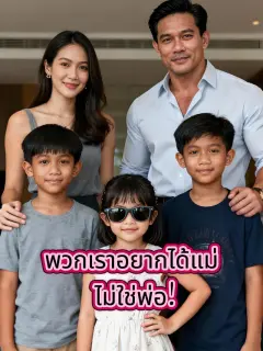 พวกเราอยากได้แม่ ไม่ใช่พ่อ!