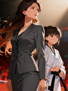 R18漫画の世界に転生し、ヒロインの継母になった私。とりあえず、ヒロインを空手教室に申し込ませた